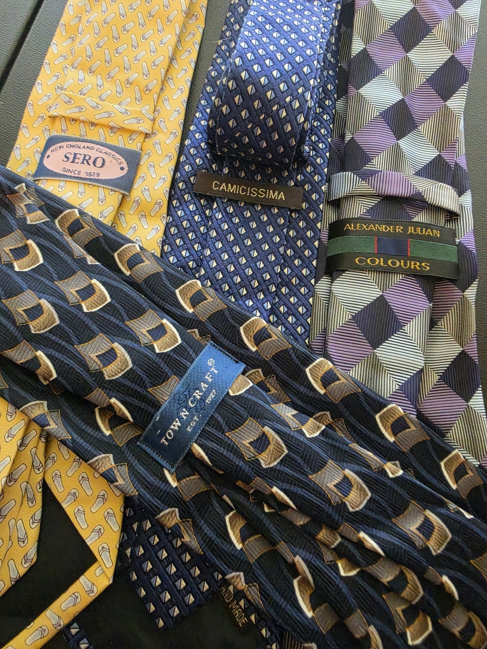 4 Pc Tie Lot